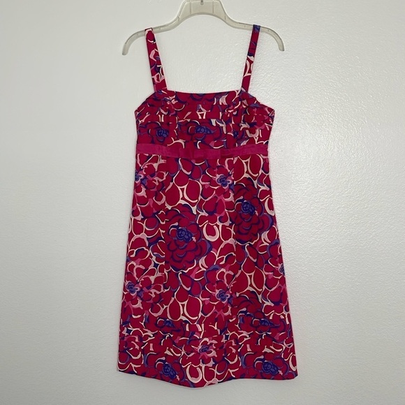 Lilly Pulitzer Dresses & Skirts - Lilly Pulitzer Pink and Blue Floral Dress
